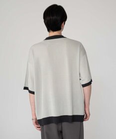 WEGO 【ユニセックス着用ITEM/MLサイズ展開】ワンポイントニットポロシャツ（SS）