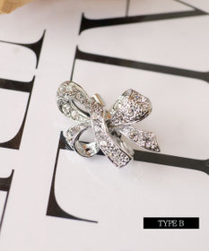 Tiaclasse ダイヤモンドカットブローチシリーズ