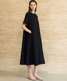 23区 【R(アール)】コットンリネン Aラインワンピース