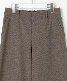 J.PRESS LADIES 【WEB限定カラーあり・洗える】T/Rアルガンシルク ワイド パンツ