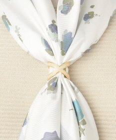 MOONBAT Luna Luce(ルナルーチェ)スカーフリング ラメ Cross お手持ちのスカーフを通すだけ ギフト