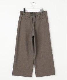 J.PRESS LADIES 【WEB限定カラーあり・洗える】T/Rアルガンシルク ワイド パンツ