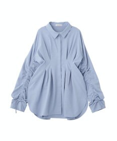 Green Parks 【WEB限定】ドロストシャーリングウエストタックシャツⅡ