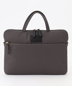 J.PRESS LADIES 【WEB限定・PC収納可・2way】ナイロン ショルダー付き PCケース