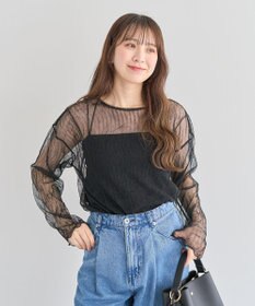 Green Parks シアークラッシュプルオーバー