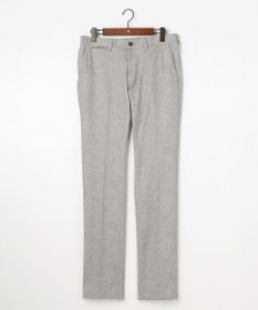 JOSEPH ABBOUD 【ストレッチ/ウエストも伸びる】ウールライクフランネルジャージーパンツ