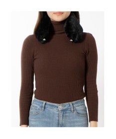 UNBILLION カシュネ cache nez / ビジューマグネットクラスプフェイクファーマフラー