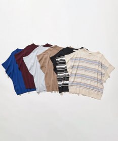 ANY SIS 【and GIRL掲載/アイスタッチ】フレンチスリーブ ニット