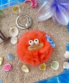 WEGO アゲアゲハイビスカスモンスターぬいぐるみキーホルダー