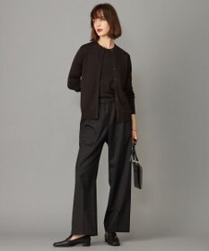 ICB 【洗える】エクストラファインメリノ クルーネックプルオーバー