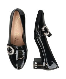 Bridget Birkin 【Bridget Birkin】ヒールアップバックルベルトローファー