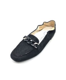 nouvelleRobe Oū 新色追加【本革・高反発】Bit loafers スクエアトゥ ローファー