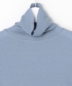 J.PRESS LADIES S カシミヤシルク シアーリブ タートル カットソー