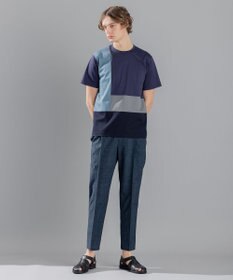 JOSEPH HOMME カラーコットンブロック クルーネックＴシャツ