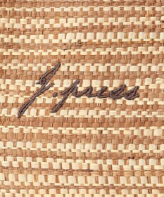 J.PRESS LADIES 【WEB限定・A4サイズ収納可】 マダガスカルラフィア トート バッグ