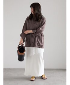 Te chichi ノーカラーサファリジャケット《2026 spring catalog item》