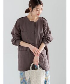 Te chichi ノーカラーサファリジャケット《2026 spring catalog item》
