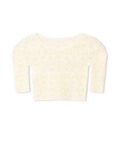 Chacott 【ノーソーイングニット】ジュニア ノーソーイングショートトップ