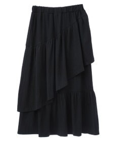 earth music&ecology カットティアードスカート