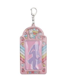 WEGO 【痛バ＆推し活グッズ】ぷっくりアニマルカードホルダーキーホルダー