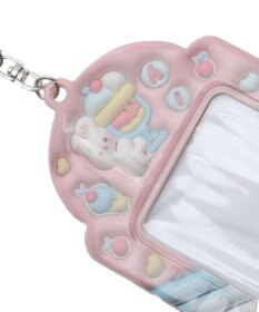 WEGO 【痛バ＆推し活グッズ】ぷっくりアニマルカードホルダーキーホルダー