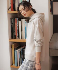 J.PRESS LADIES 【WEB限定】ロゴ裏毛 パーカー