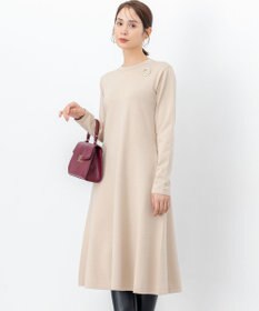 組曲 L シックフレアニットワンピース