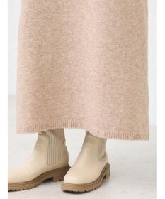 earth music&ecology Ｓｅｔ２点クロスニット＋ノースリーブニットワンピース