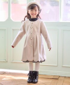 ANY KIDS ウール ライク コート