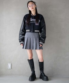 WEGO スタジアムロゴショートスタジャン