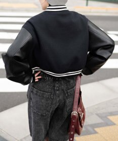 WEGO スタジアムロゴショートスタジャン