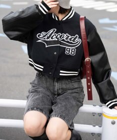 WEGO スタジアムロゴショートスタジャン