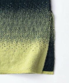 TRICOTE GRADATION SHAGGY SKIRT／グラデーションシャギースカート