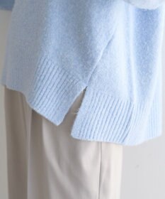 YECCA VECCA スリットタートルネックニット