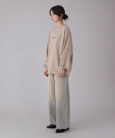 WEGO 【ユニセックス着用ITEM/2点SET/MLサイズ展開】アクセ付きフェイクスウェードプルオーバー