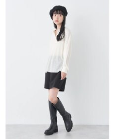 earth music&ecology シアーリブドルマンプルオーバー