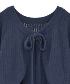 earth music&ecology 【SET ITEM】SET2点ショートボレロ＋ペプラムニットキャミ