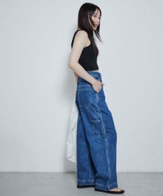 WEGO ルーズペインターパンツ