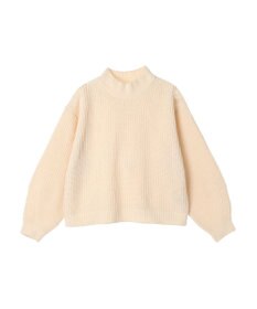 earth music&ecology マットベロアモールプルオーバー