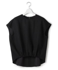 ICB FluidBackSatin フレンチスリーブブラウス