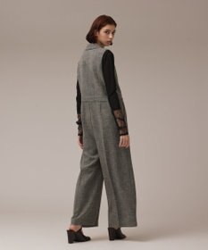 GRACE CONTINENTAL ツイードテーラーサロペット