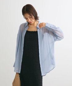 Green Parks シアーシャイニーシャツ