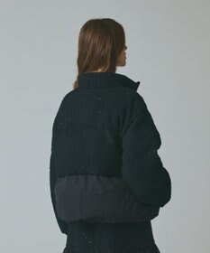 GRACE CONTINENTAL ツイードコンビパフィーブルゾン