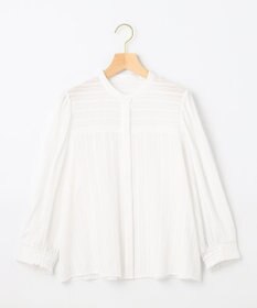 組曲 L ドビーストライプ ブラウス