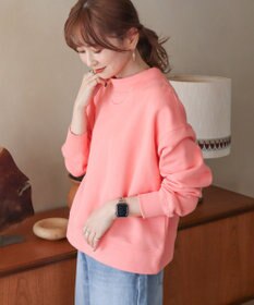 AMERICAN HOLIC モックネック裏起毛プルオーバー