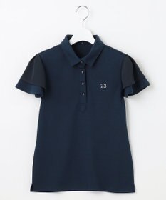 23区GOLF フェミニン＆エレガント【WOMEN】レイヤースリーブシャツ