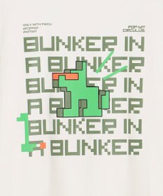 PW CIRCULUS 最新作！【WOMEN】 PIXEL GRAPHIC モックネックT  ゴルフウェア レディース