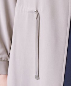 Tiaclasse 【洗える】タックヨーク着流しパフスリ－ブコート