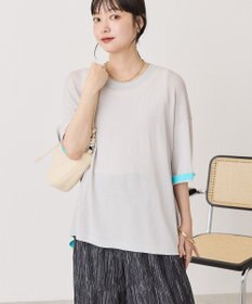 AMERICAN HOLIC 配色コクーンシルエットニット