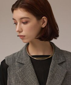 GRACE CONTINENTAL ツイードテーラーサロペット